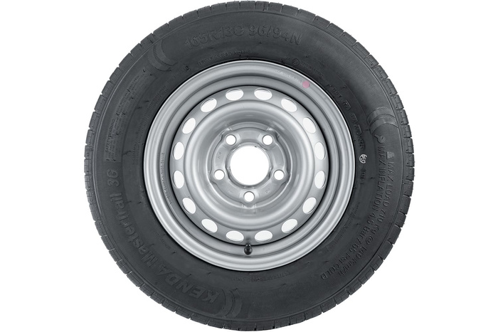 Vystužené koleso na príves KENDA TYRE 165/80 R13C 96/94N KENDA RIM 4,5Jx13"H2 5x112 ET:30