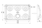 HORPOL LWD2156 LED interiérové svetlo do auta s 900lm a senzorom pohybu