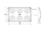 HORPOL LWD2185 LED interiérové svetlo do auta 180lm