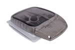 Automatický strešný ventilátor PUNDMANN PLUS FAN pre karavany s osvetlením, roleta 400×400 mm