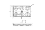 HORPOL LWD2325 LED interiérové ​​svetlo do auta 720lm