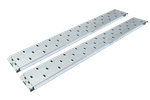 UNITRAILER rampy oceľové rampy pre príves odťahového vozidla 250cm 1500 kg sada 2 ks