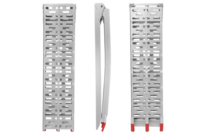 Skladacie hliníkové rampy ProPlus 390096 pre prívesy 220 cm 680 kg sada 2 kusov