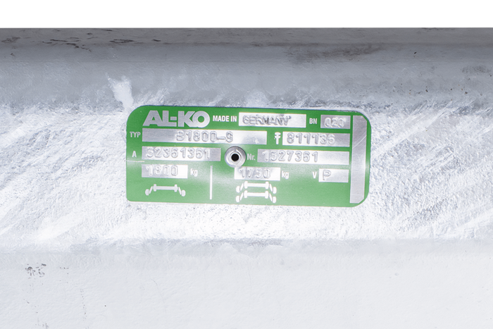 AL-KO EURO brzdená náprava pre príves / odťahový voz 1800kg 1600mm 2100mm 5x112