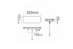 Zadné svetlá TruckLED L1949+L1950 LED kábel 0,45 m 6 funkcií ľavý+pravý