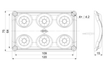 HORPOL LWD2154 LED interiérové svetlo do auta s svietivosťou 990 lm